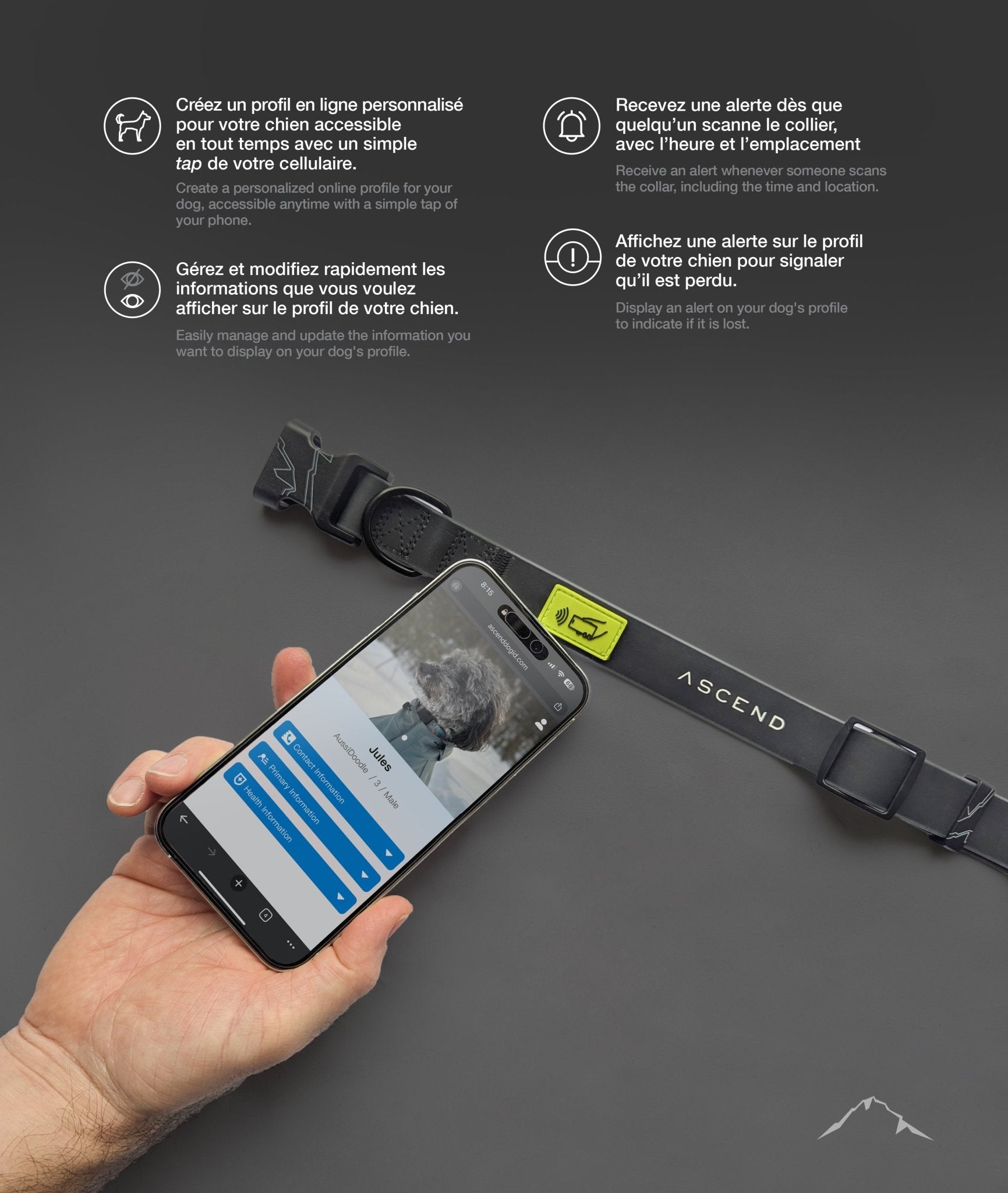 Ascend NFC Collar - Ascend DogWear